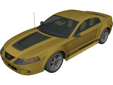 Ford Mustang 3D Model preview