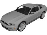 Ford Mustang 3D Model preview