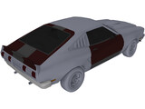 Ford Mustang Cobra II (1976) 3D Model