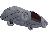Ford Mustang Cobra II (1976) 3D Model
