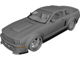 Ford Mustang Eleanor 3D Model preview