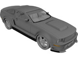 Ford Mustang Eleanor 3D Model