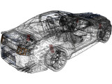 Ford Mustang GT 3D Model