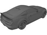 Ford Mustang GT500 Eleanor (2015) 3D Model