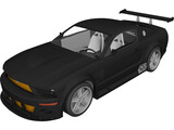Ford Mustang GTR 3D Model preview