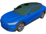 Ford Mustang Mach-E (2021) 3D Model preview