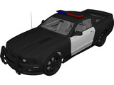 Ford Mustang Saleen Barricade 3D Model preview