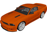 Ford Mustang Saleen S281 (2010) 3D Model preview