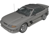 Ford Mustang Saleen 3D Model preview