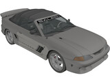 Ford Mustang Saleen 3D Model