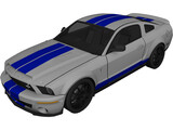 Ford Mustang Shelby GT 3D Model preview