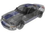 Ford Mustang Shelby GT 3D Model
