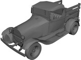 Ford Pickup (1929) 3D Model preview
