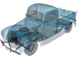 Ford Pickup (1940) 3D Model
