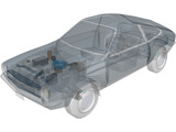Ford Pinto (1973) 3D Model