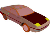 Ford Probe (1989) 3D Model