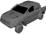 Ford Ranger Rally 3D Model preview