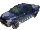 Ford Ranger Raptor (2018) 3D Model