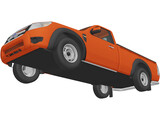 Ford Ranger RegularCab (2009) 3D Model