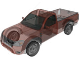 Ford Ranger RegularCab (2009) 3D Model
