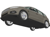 Ford S-Max (2015) 3D Model