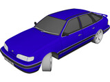 Ford Scorpio 3D Model preview