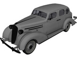 Ford Sedan (1936) 3D Model preview