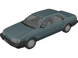 Ford Sierra Shaphire 3D Model preview