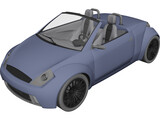 Ford Streetka 3D Model preview