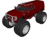 Ford Super Duty 3D Model preview