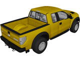 Ford SVT Raptor (2014) 3D Model preview