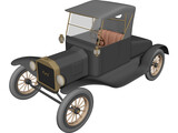 Ford T 3D Model preview