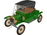 Ford T12 3D Model preview