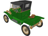 Ford T12 3D Model