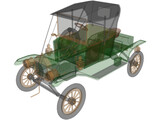Ford T12 3D Model