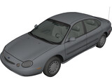Ford Taurus (1996) 3D Model preview