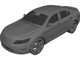 Ford Taurus (2010) 3D Model preview