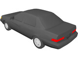 Ford Tempo (1988) 3D Model