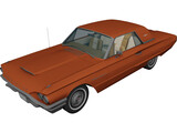 Ford Thunderbird (1964) 3D Model preview