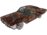 Ford Thunderbird (1964) 3D Model