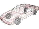 Ford Thunderbird (1992) 3D Model