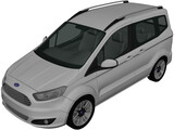 Ford Tourneo Courier (2013) 3D Model preview