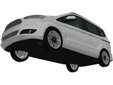 Ford Tourneo Courier (2013) 3D Model