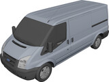 Ford Transit T350 (2010) 3D Model preview