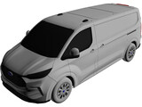 Ford Transit Custom Trend (2024) 3D Model preview