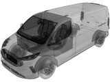 Ford Transit Custom Trend (2024) 3D Model