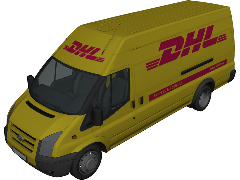 Ford Transit Jumbo 3D Model