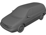 Ford Windstar (1996) 3D Model preview