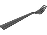Fork 3D Model preview