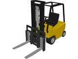 Forklift 3D Model preview